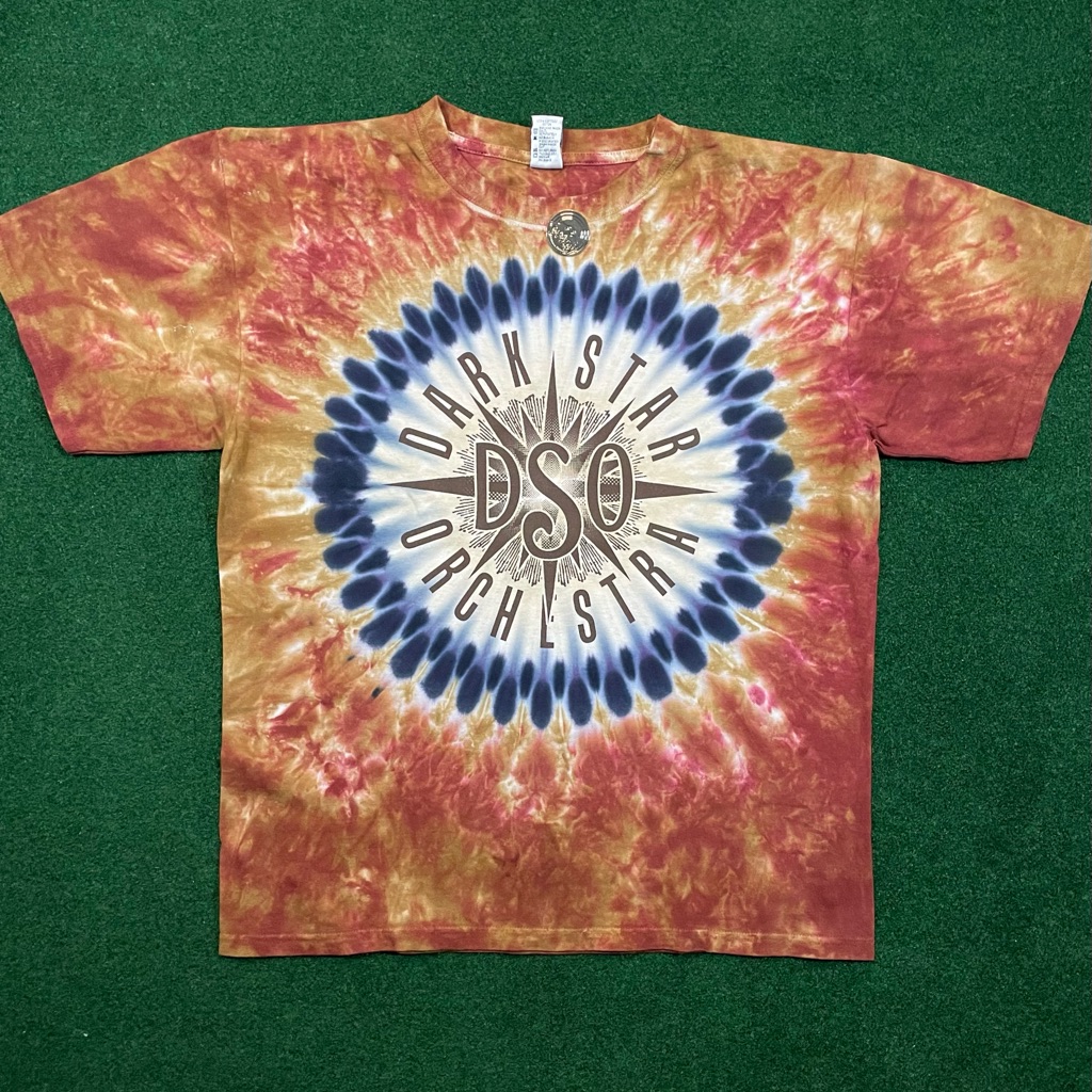 Vintage Y2k Dark Star Orchestra Band TShirt